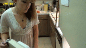 www.desperatepleasures.com - Allie Cleans The Fridge thumbnail