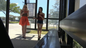 www.desperatepleasures.com - Lexi's Backseat Blowbang thumbnail